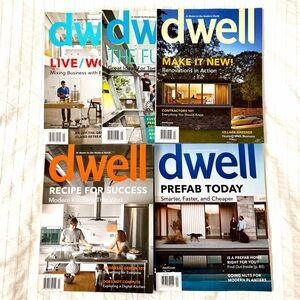 Dwell Magazines 2010 - set of 5